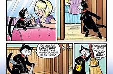 gender archie swap comics preview sabrina witch magically swapped gets comicsalliance site teenage