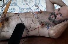 barbed thisvid tortured electricity