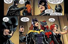 batgirl team batman comic joins injustice nightwing batwoman gods superman arkham comicnewbies four son among year robin visit barbara gordon