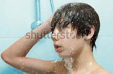 shower boy bathing teen under shutterstock search stock bathroom washing semenov pavel portfolio