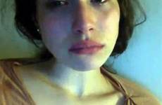 webcam crying her tears herself pain she would take outside younger also recording woman pictured