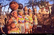 zulu women africa south shakaland center alamy stock