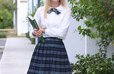 skirts schoolteasers kaylee frilly enaguas lacy peek escolar uniforme gingham jumpers
