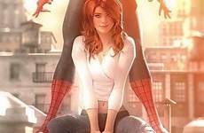 mj spider spiderman marvels spidermanps4