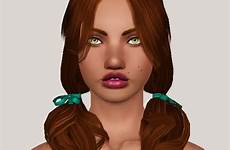 pigtails sims photoshop flirty pint sized someone away take hair choose board simshairs