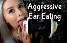 asmr aggressive ear eating videos kisses fluttering sleep relaxation