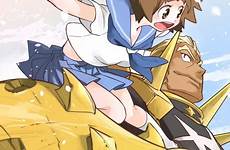 kill la gamagori mako mankanshoku ira pixiv zerochan fanart anime skirt blue