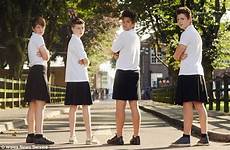 school skirts boys uniforms shorts gender wear neutral high protest teen whitchurch uniform ban short schools weather boy wales wearing