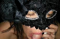 smutty masked wife blowjob mask milf