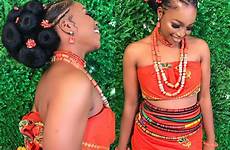 igbo traditional bridal beauty dresses wedding attire nigerian hair hairstyles bride queening inspiration re bellanaijaweddings brides