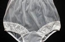 panties nylon vintage king nancy sheer retro brief lingerie briefs women underwear lacey medium ebay high