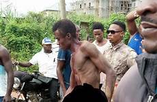 thief cable stripped beaten mercilessly paraded owerri unclad nairaland ked