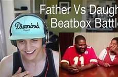 daughter vs father beatboxing