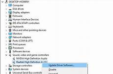 audio update driver drivers windows realtek updated automatically software then search click