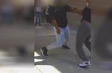 fight stabbed girl stabbing gets teen school during attack vegas las into videos foxnews