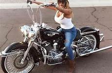 biker motorcycles softail babe chick