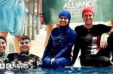 muslim pool women swim