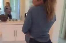 kardashian khloe kylie jenner snapchat twerk mirror irishmirror try dancing raunchy each other videos