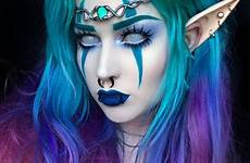 elf cosplay maquillaje elfe demon schminken elfo hadas tintes intoxicacion shoutoutbeauty bonito carnaval