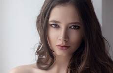 shemetova disha brunette face model women wallpaper wallhere