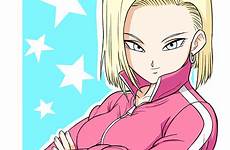android 18 dragon ball super pink chris female suit anime girls outline pants absurdres re5 jacket background safebooru hair dragonball