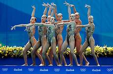 swimming synchronised team olympic swim rio swimmers olympics viewers synchro russian russia routines hypnotic final
