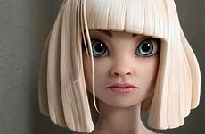 artstation maddie ziegler modeling characters webneel alvarez alejandro maddieziegler animated