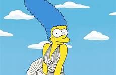 marge simpson simpsons icons style palombo alexsandro monroe channels illustrations marilyn raunchy erotic