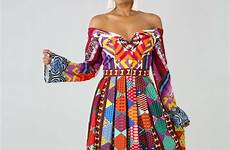 african print dresses dress maxi fashion latest long women ankara styles prints clothes nigerian trending designer fabric pattern wax style