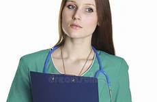 vrouwelijke verpleegster clipboard dokter