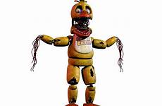 chica withered model body freddy nights five transparent nightmare coolioart v3 foxy endoskeleton background drawing deviantart complete clipart help