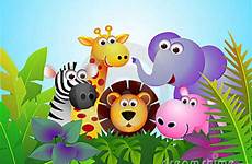 cartoon animal animals jungle background