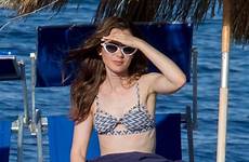 lily collins bikini ischia sexy regina hotel beach story cut aznude thefappeningblog hawtcelebs