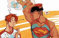 tumblr teen superboy titans justice impulse dc young comics bart allen gay comic bubbles drawn marvel league guardado desde superhero