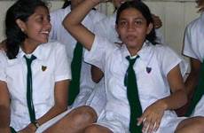 sri lanka school girls insurance woman