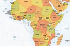 continent map africa continents maps political vector countries african morocco printable relief south onestopmap format shaded high closely related creative