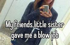 sister blow job little friends gave whisper