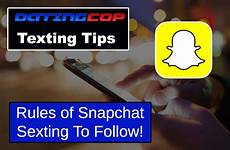 sexting snapchat rules follow basic always understand must list top