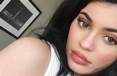 kylie jenner lips big lip makeup too selfie instagram glosses releasing beauty four kardashian her eyebrows regrets opens point made
