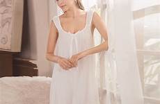 strap sleepwear modal nightgown nightdress spaghetti nightshirt sleeveless