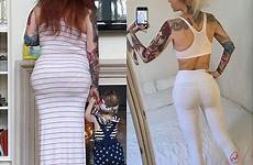 jenna jameson after now her then before sunday losing 80lbs shares latest derriere dailymail bikini smoking showed slimmed former film