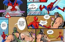 gay comics wrestling bane manga spiderman spider bara superhero tumblr vs twitter