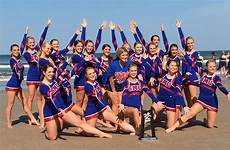 smu pom cheer daytona cheerleading national nca honors champs cheers takes three top