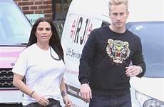 katie price boyson kris after rekindle romance ok couple step their london spotted been they