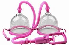 breast suction pump enlargement bust cups enhancer device twin lady cup vacumm stimulation exerciser 10cm physical