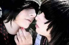 emo couple cute kiss beautiful quotes boy girl quotesgram