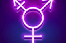 transgender symbol neon vector sign glowing illustrations illustration icon rainbow clip gender celebration lgbt pride gay clipart