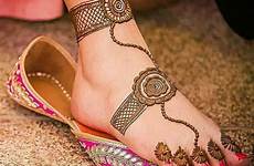 mehndi designs leg simple easy henna foot payal style double unique