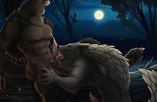 werewolf yaoi deletion erection