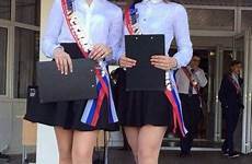 russian graduation girls schoolgirls beautiful lovely their celebrate izismile graduates